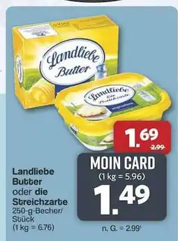 Famila Nord Ost LANDLIEBE Butter oder Die Streichzarte Angebot