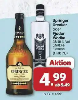 Famila Nord Ost Springer Urvater oder Fjodor Wodka Angebot