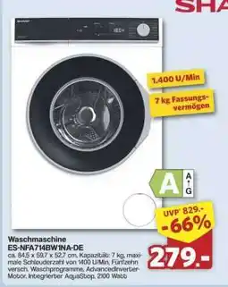 Famila Nord Ost Waschmaschine ES-NFA714BW1NA-DE Angebot