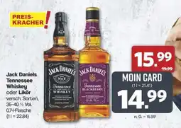 Famila Nord Ost Jack Daniels Tennessee Whiskey oder Likör Angebot