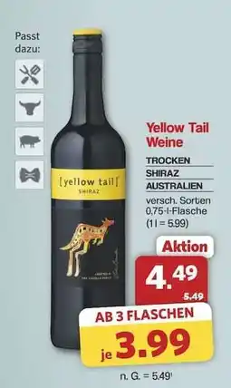 Famila Nord Ost Yellow Tail Weine Angebot