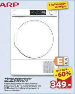 Famila Nord Ost Wärmepumpentrockner KD-NHA8S7PW2I-DE Angebot