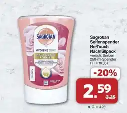 Famila Nord Ost Sagrotan Seifenspender No-Touch Nachfüllpack Angebot