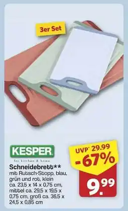Famila Nord Ost Schneidebrett 3er Set Angebot