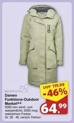 Famila Nord Ost Damen Funktions-Outdoor Mantel Angebot