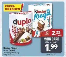 Famila Nord Ost Kinder Riegel oder Duplo Angebot