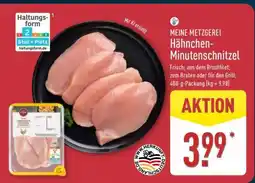 Aldi Nord MEINE METZGEREI Hähnchen-Minutensteaks Angebot