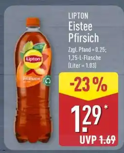 Aldi Nord Lipton Eistee Pfirsich Angebot