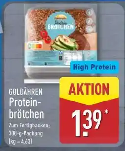 Aldi Nord GOLDÄHREN Protein-Brötchen Angebot