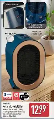 Aldi Nord AMBIANO Keramik-Heizlüfter Angebot