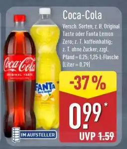 Aldi Nord Coca-Cola Angebot