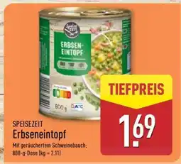 Aldi Nord SPEISEZEIT Erbseneintopf Angebot