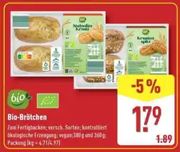 Aldi Nord Bio-Brötchen Angebot