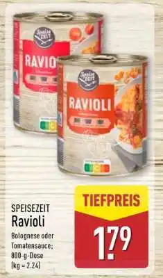 Aldi Nord SPEISEZEIT Ravioli Angebot