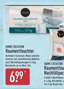 Aldi Nord HOME CREATION Raumentfeuchter Angebot