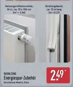 Aldi Nord WORKZONE Energiespar-Zubehör Angebot