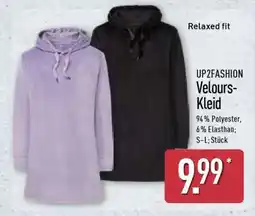 Aldi Nord UP2FASHION Velours-Kleid Angebot