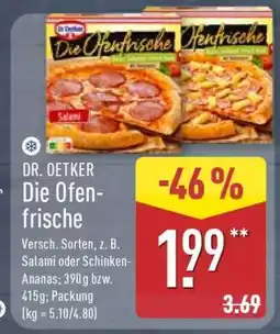 Aldi Nord DR. OETKER Die Ofenfrische Angebot