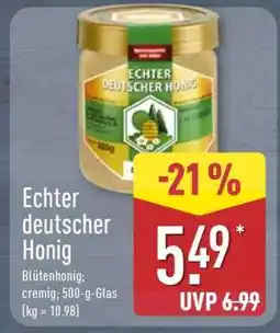 Aldi Nord Echter deutscher Honig Angebot