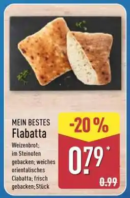 Aldi Nord MEIN BESTES Flabatta Angebot