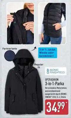 Aldi Nord UP2FASHION 3-in-1-Parka Angebot