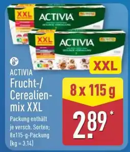 Aldi Nord ACTIVIA Frucht- / Cerealien-mix XXL Angebot