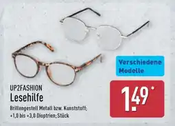 Aldi Nord UP2FASHION Lesehilfe Angebot
