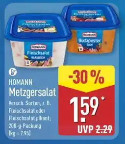 Aldi Nord HOMANN Metzgersalat Angebot