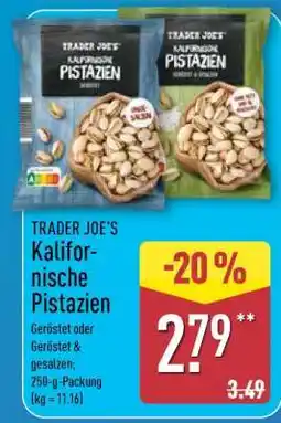 Aldi Nord TRADER JOE'S Kalifornische Pistazien Angebot