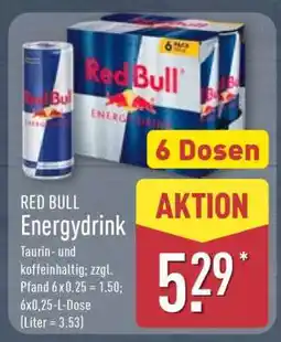 Aldi Nord RED BULL Energydrink Angebot