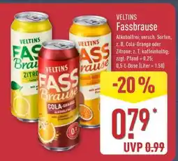Aldi Nord VELTINS Fassbrause Angebot