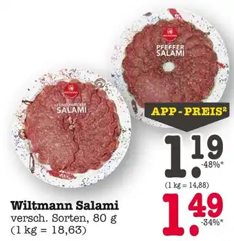 Wiltmann pfeffer salami