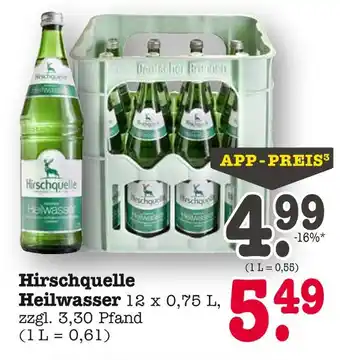 Hirschquelle heilwasser