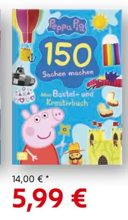 E-Center Peppa pig 150 sachen machen mein bastel- und kreativbuch Angebot