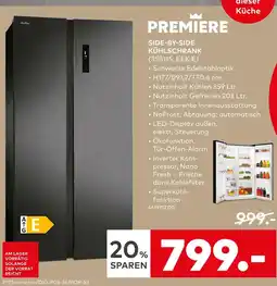 porta Premiere side-by-side kühlschrank Angebot