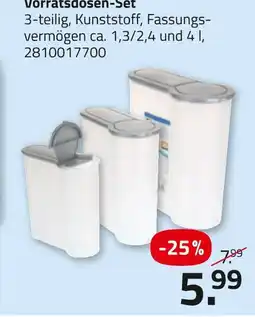 ROLLER Vorratsdosen-set Angebot