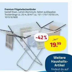 ROLLER Premium flügelwäscheständer Angebot