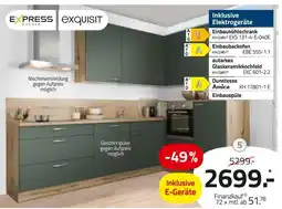 ROLLER Express küchen exquisit küchenzeile Angebot