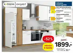 ROLLER Express küchenzeile mit elektrogeräten Angebot