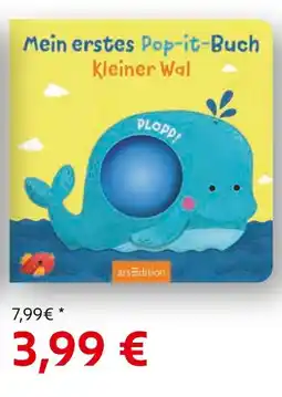 E-Center Arsedition mein erstes pop-it-buch kleiner wal Angebot