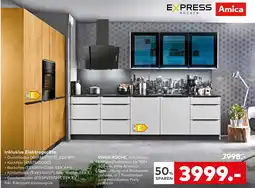 porta Amica einbauküche win/stripe Angebot