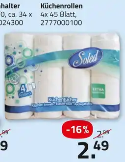 ROLLER Soled küchenrollen Angebot
