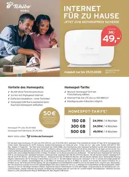 Tchibo Homespot-router lte tp-link Angebot
