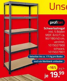 ROLLER Profitan schwerlastregal Angebot