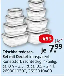 ROLLER Frischhaltedosen-set mit deckel Angebot