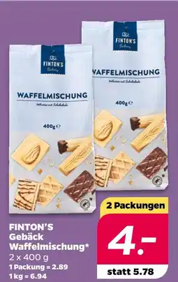 NETTO Finton's waffelmischung Angebot