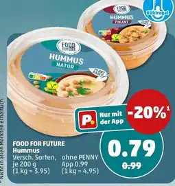 PENNY Food for future hummus natur Angebot