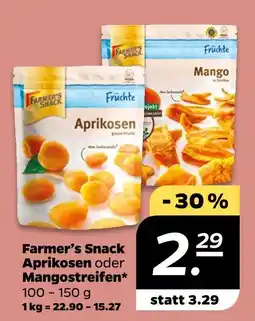 NETTO Farmer’s snack aprikosen Angebot