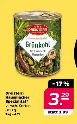 NETTO Dreistern hausmacher spezialität Angebot