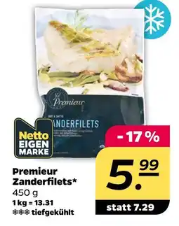 NETTO Premieur zanderfilets Angebot